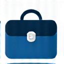 Briefcase icon representing corporate travel management