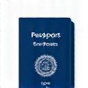 Passport and stamp icon representing visa assistance